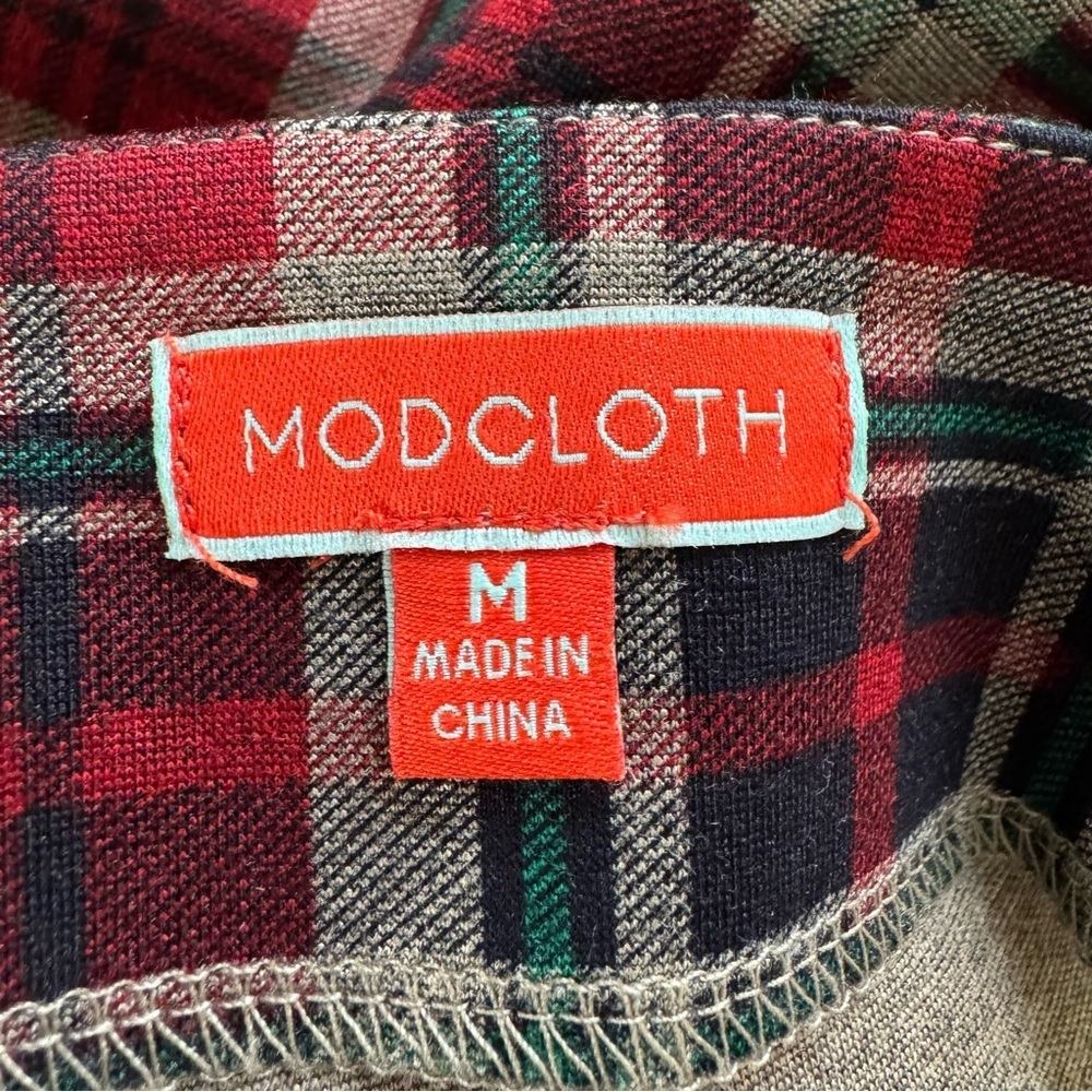 Modcloth Plaid Ruffle Skirt - Picture 5 of 6